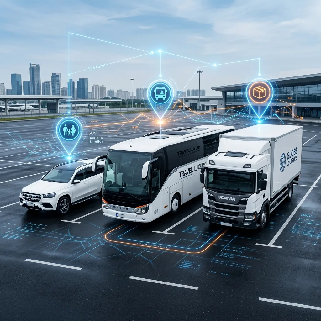 Manajemen armada AA Track GPS