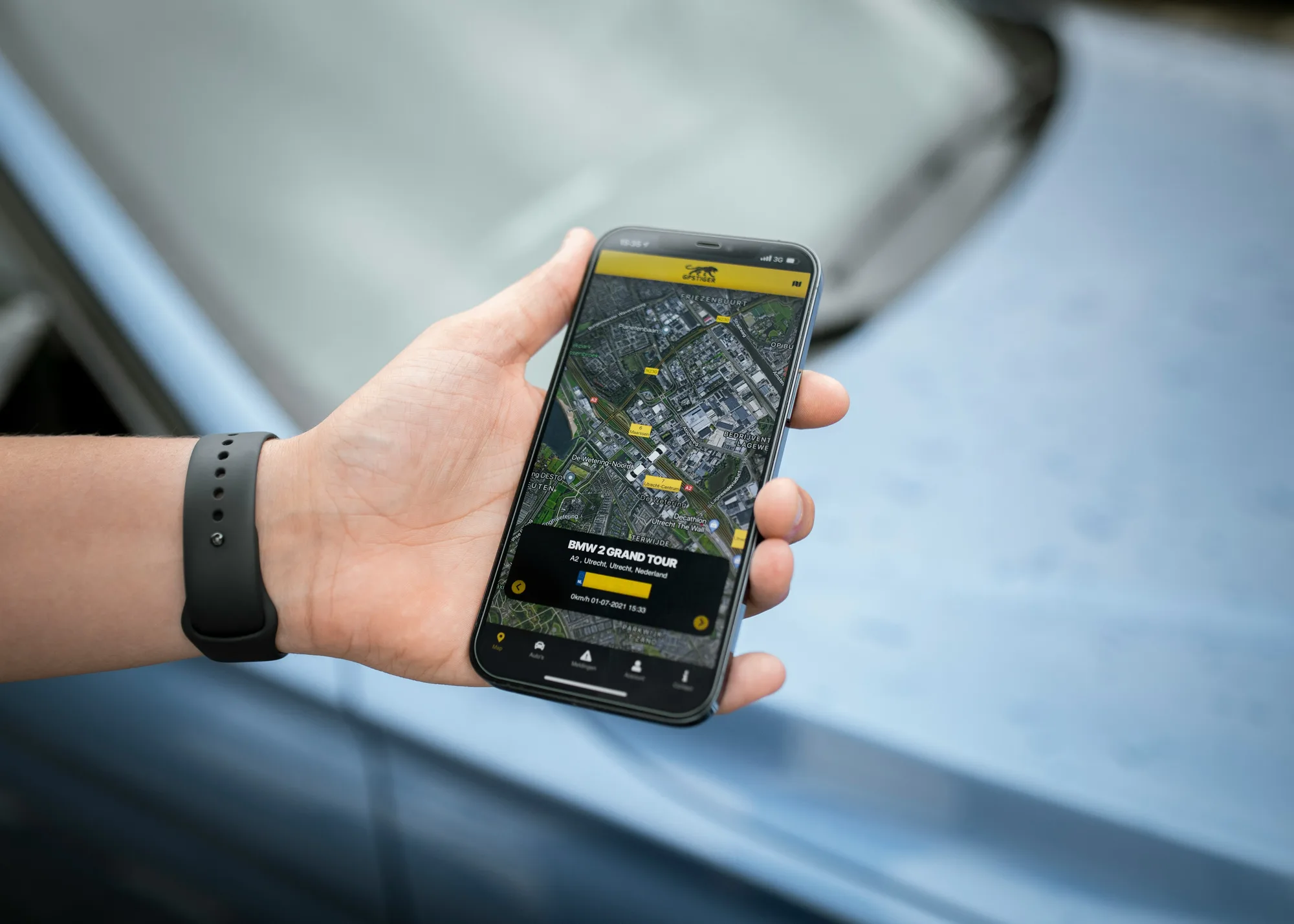 Live GPS Tracking di smartphone